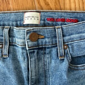 Alice + Olivia Light Blue Denim Jeans